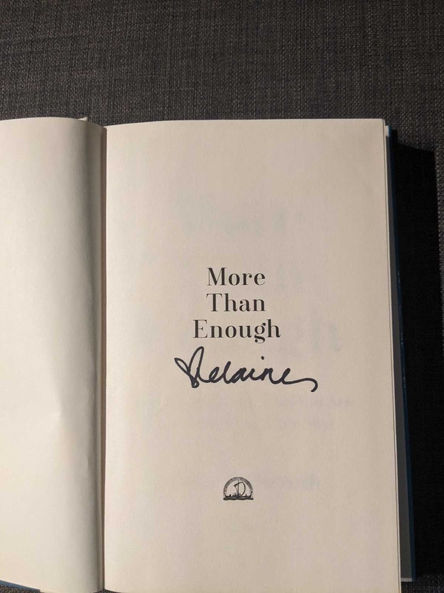 [Signed] More Than Enough - Elaine Welteroth - photo 2