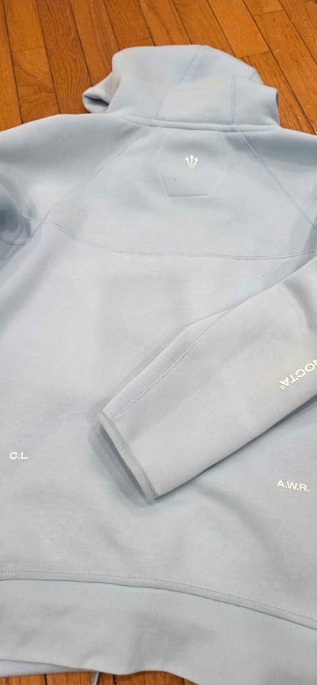 Nike NOCTA Tech Fleece Tracksuit Set - Light Blue, Size L - photo 5