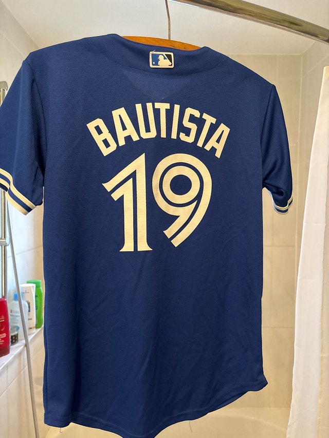 Blue Jays child medium Bautista size 10-12 - photo 2
