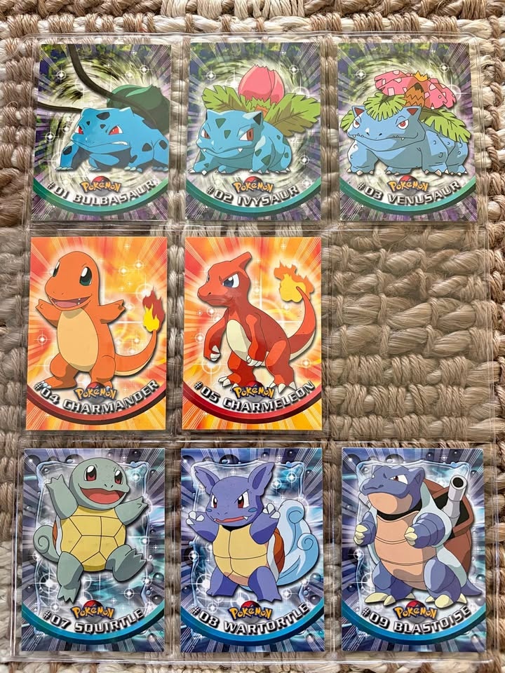 Pokémon Topps Series 1 Lot