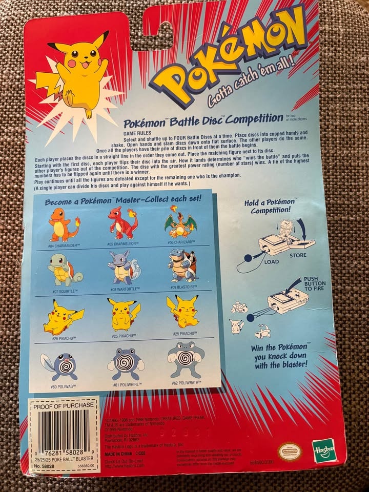 Pokémon Poke Ball Blaster Vintage - photo 3