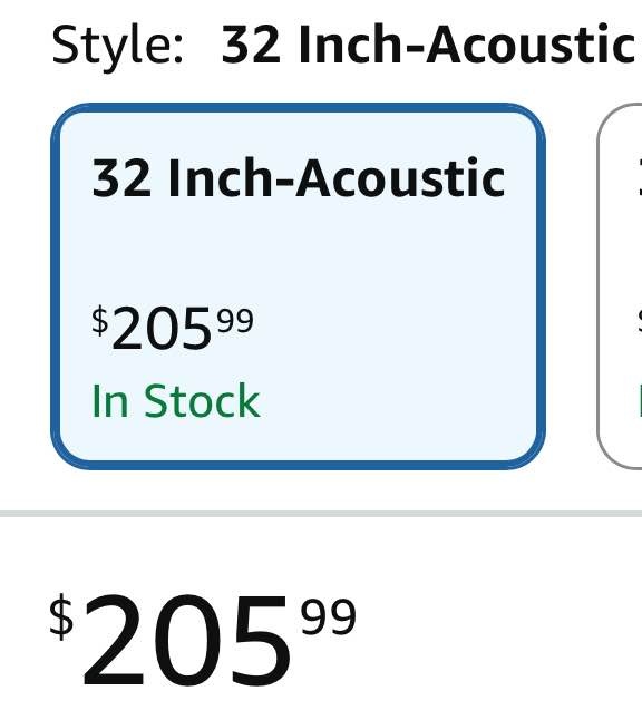 Enya 32 Inch Acoustic Travel Guitar - photo 3