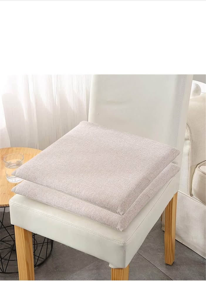 Ecloud Shop Chair Cushion, Square Seat Pads Non-Slip Memory Foam