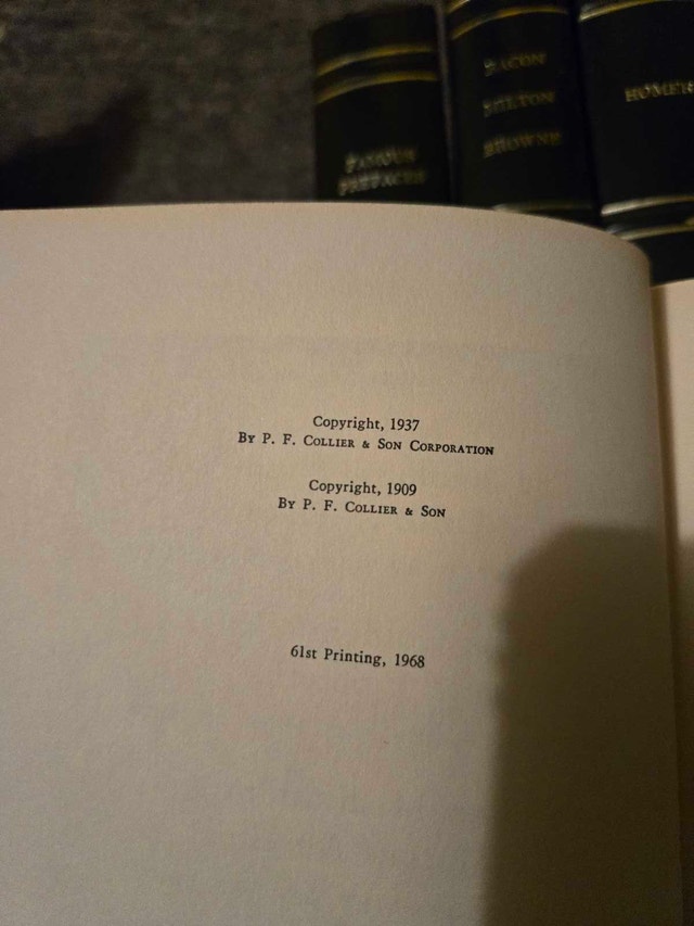 Harvard Classics Collection - 20 Volumes (1909/1937) - photo 3