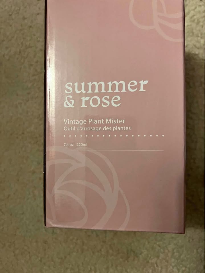 Summer & Rose vintage plant mister
