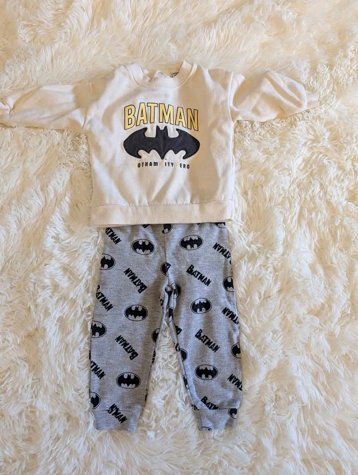 Baby Batman Outfit 6-9 Months
