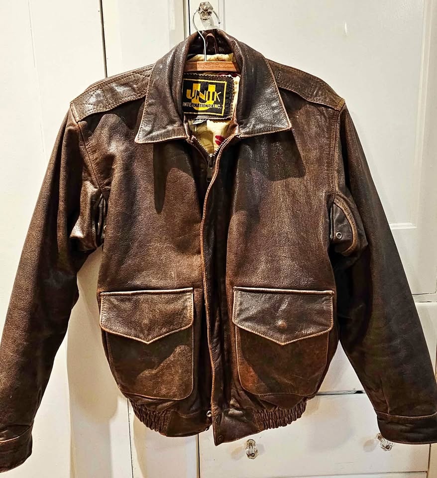 Vintage Unik International A-2 Bomber - Rare Aircraft Lining (S)