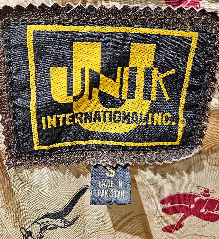 Vintage Unik International A-2 Bomber - Rare Aircraft Lining (S) - photo 3
