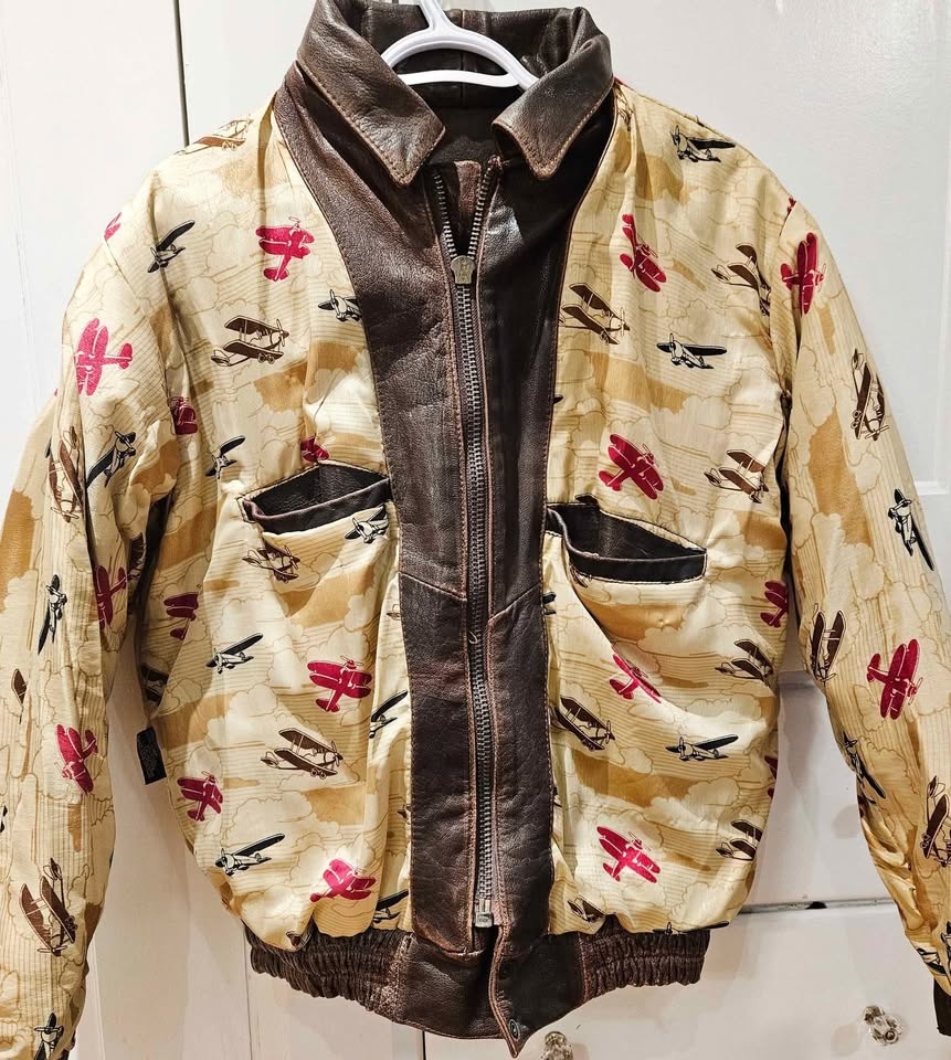 Vintage Unik International A-2 Bomber - Rare Aircraft Lining (S) - photo 5