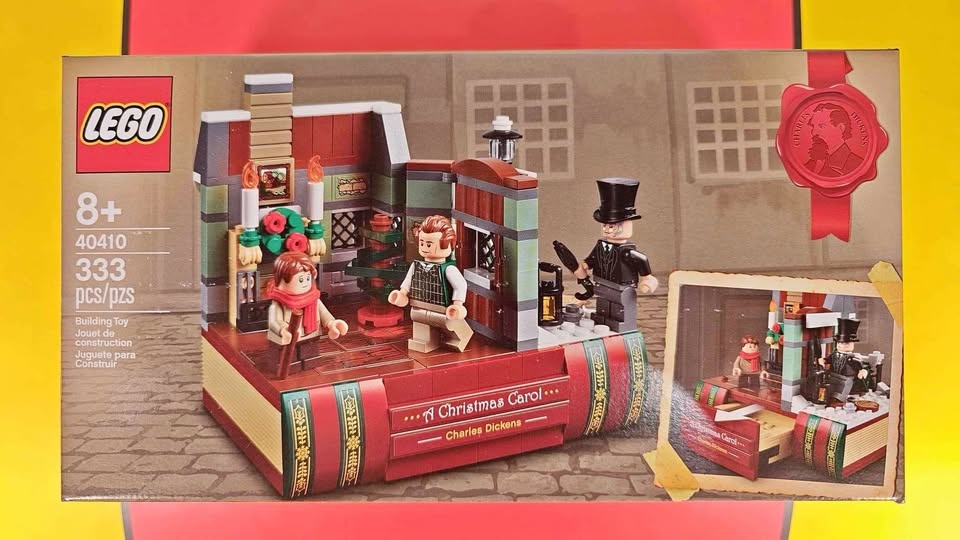 Lego Seasonal Christmas 40410 Charles Dickens Tribute retired 20