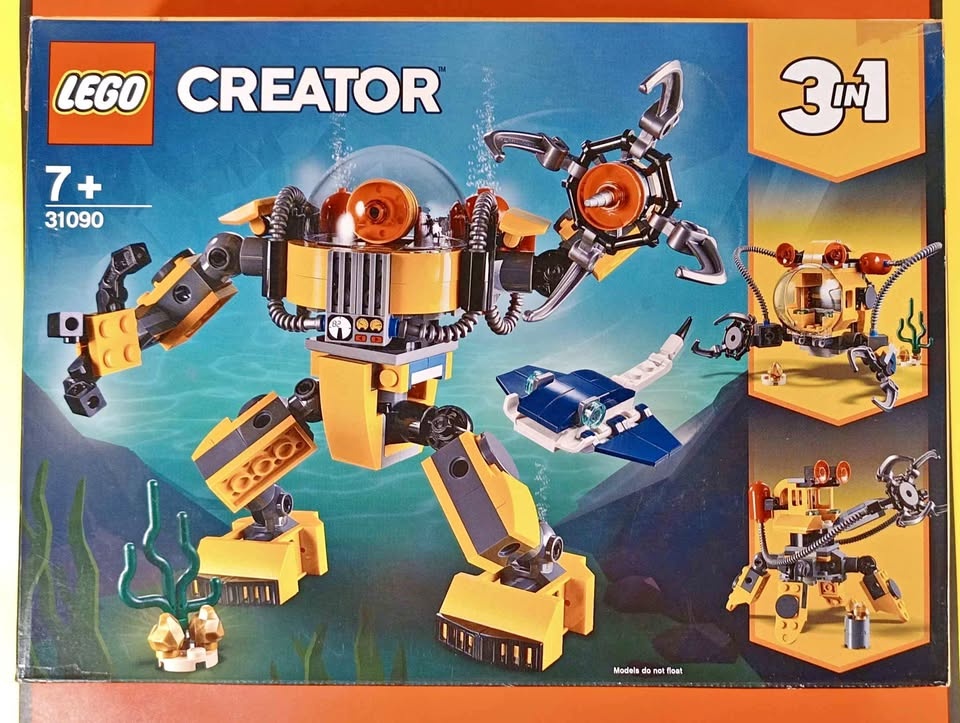 Lego Creator 31090 Underwater Robot Retired 2020 Pickup@404/Finc