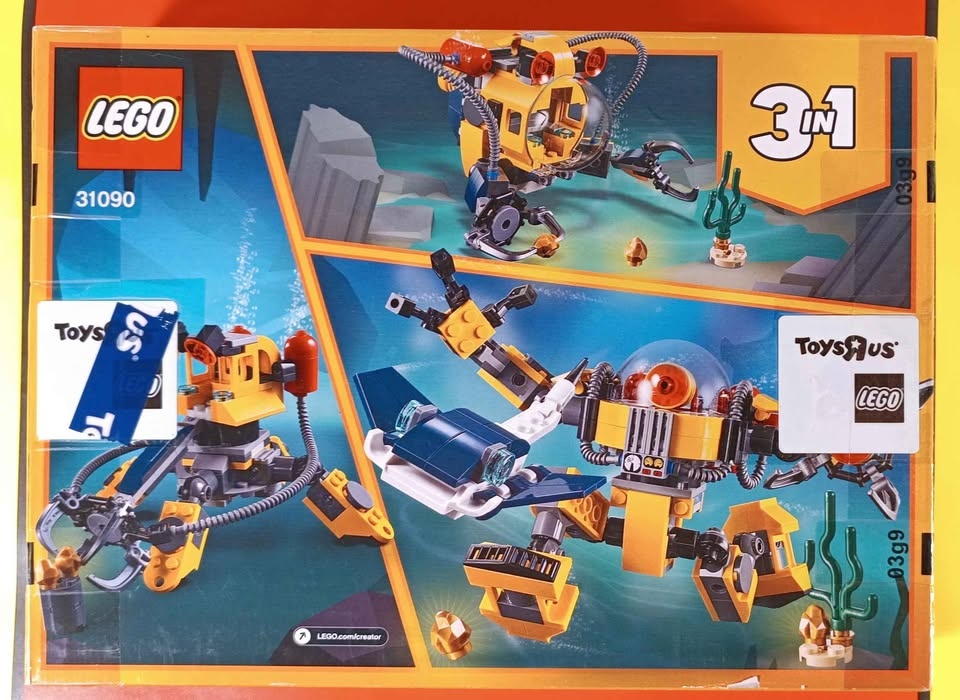 Lego Creator 31090 Underwater Robot Retired 2020 Pickup@404/Finc - photo 2