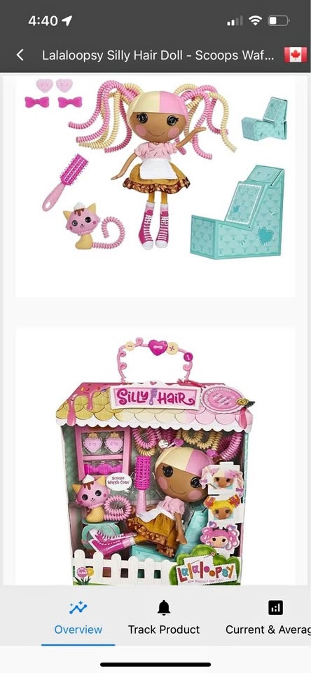Lalaloopsy Silly Hair Doll - Scoops Waffle Cone