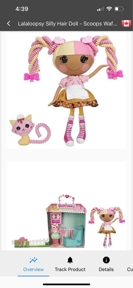 Lalaloopsy Silly Hair Doll - Scoops Waffle Cone - photo 2