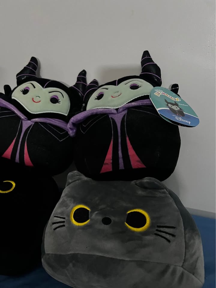 Maleficent Squishmallows & Cat Plushies - photo 2