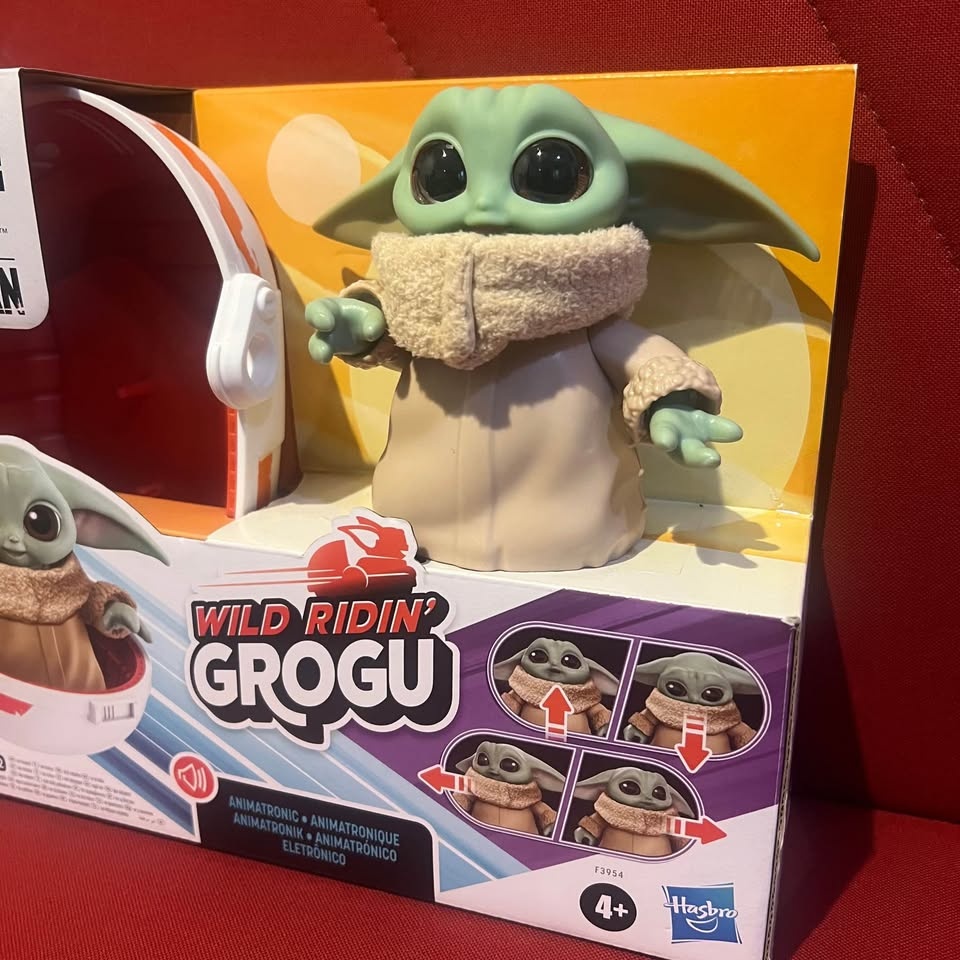 Official Star Wars Baby Yoda Hasbro Wild Riding Grogu Set - photo 2