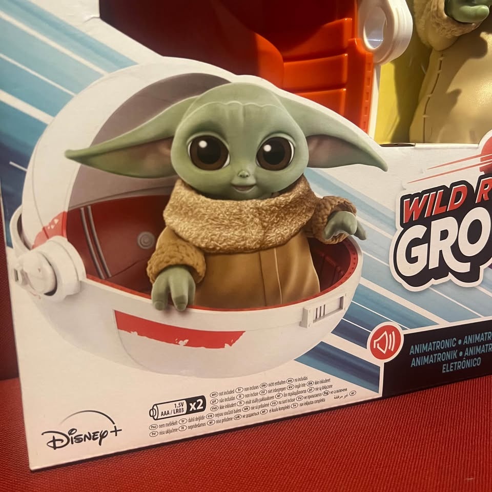 Official Star Wars Baby Yoda Hasbro Wild Riding Grogu Set - photo 4