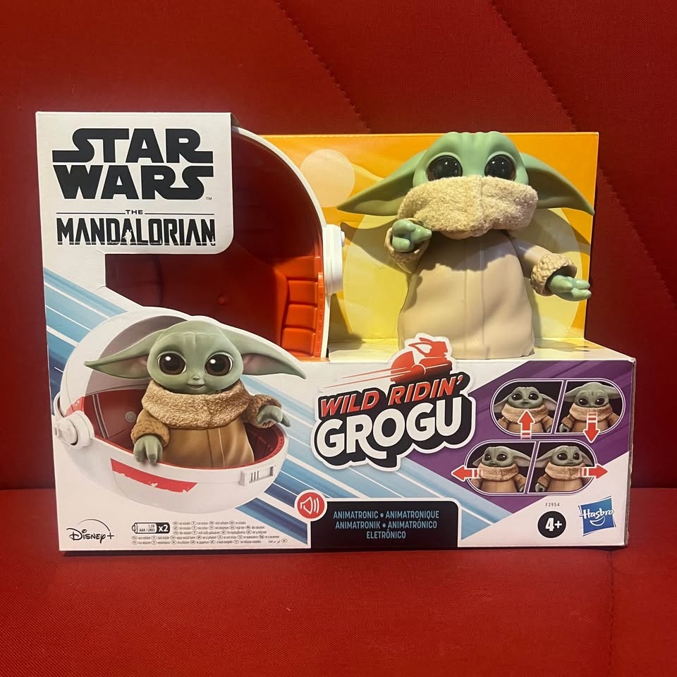 Official Star Wars Baby Yoda Hasbro Wild Riding Grogu Set - photo 5