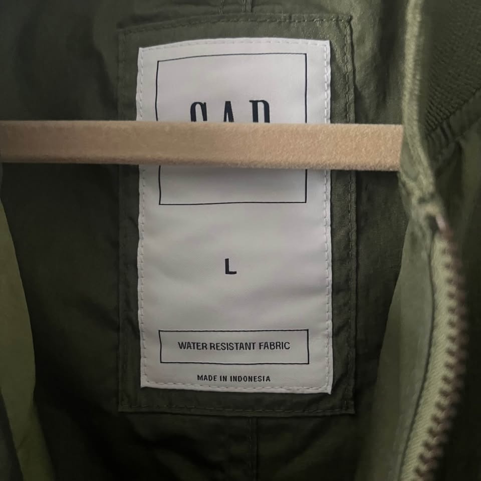 Gap Olive Green Jacket New men’s size Large - photo 3