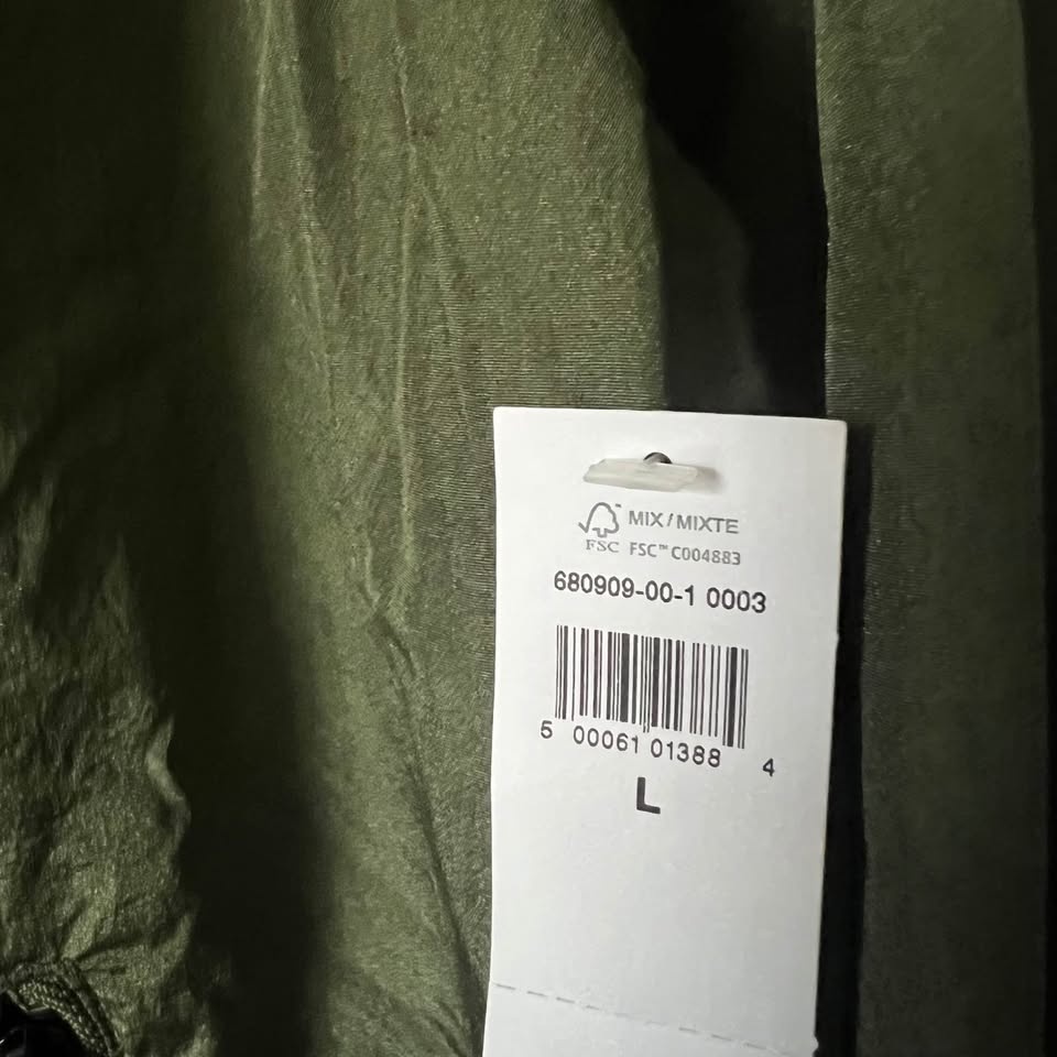 Gap Olive Green Jacket New men’s size Large - photo 4