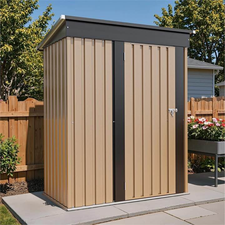 NEW 5x3 ft Metal Storage Shed 🏆 - photo 3