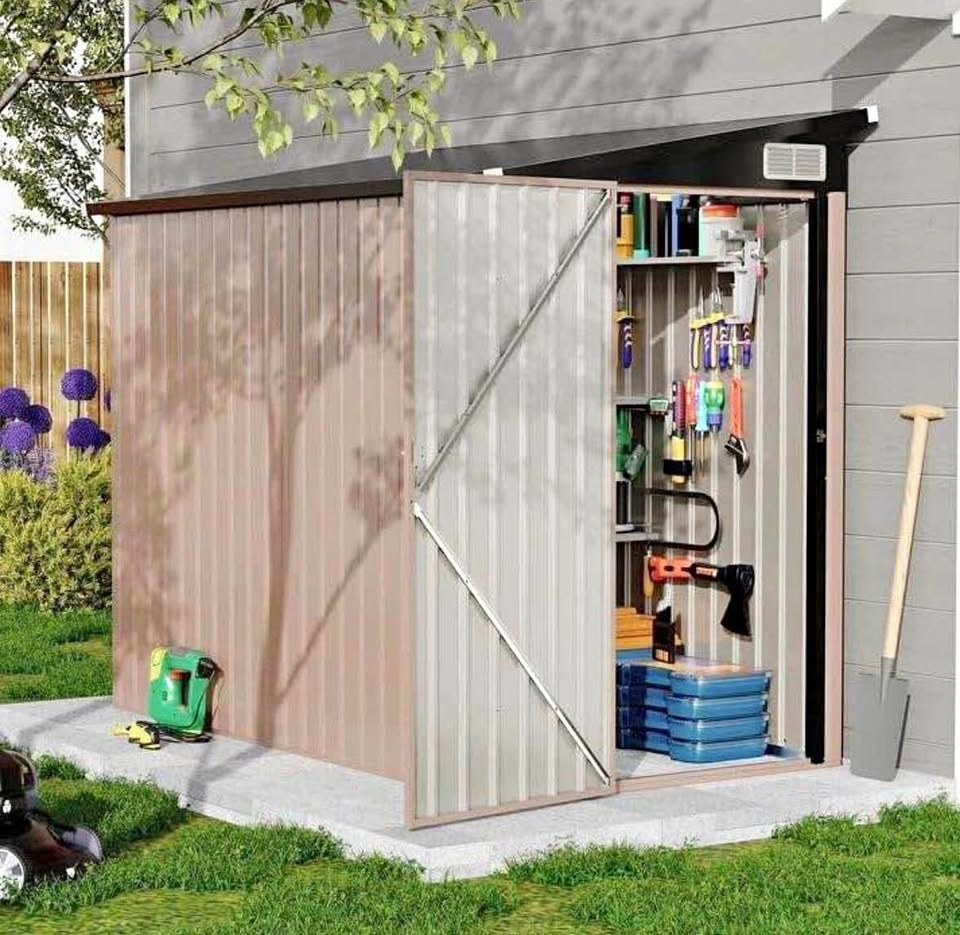 New Metal Storage Shed 🏆
