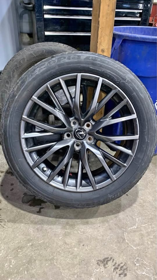 2018 Lexus RX 350 20" Wheel w/ Bridgestone Ecopia Tire