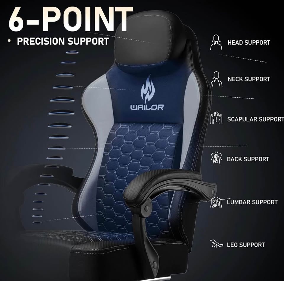 Brand New Gaming Chair with Foot rest 🏆 - photo 3