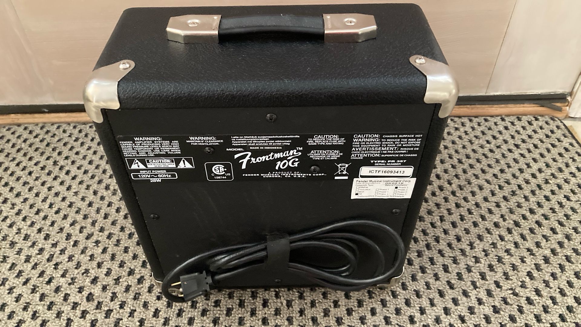 Fender Frontman 10g Guitar Amp - photo 3