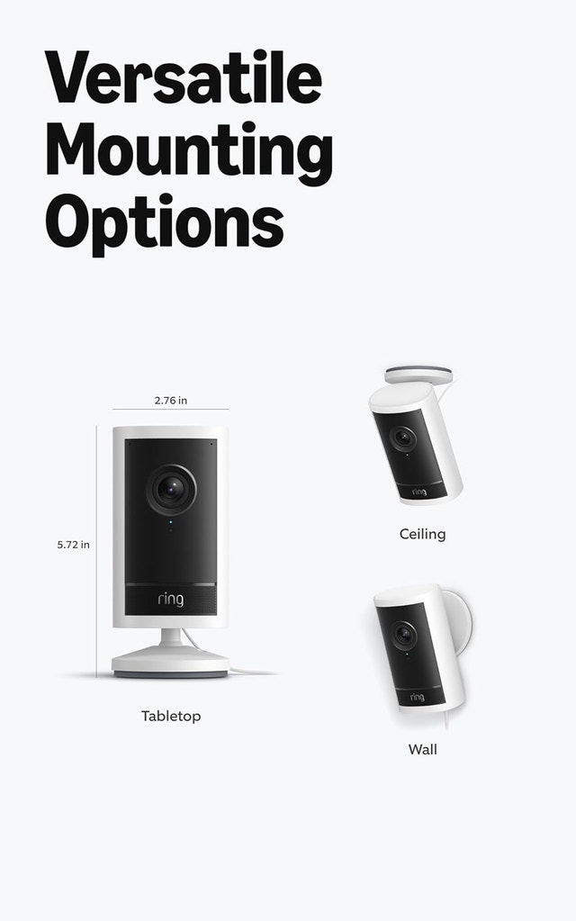 Ring Outdoor Cam Pro - Retinal 4K, 10x Zoom, Black - photo 3