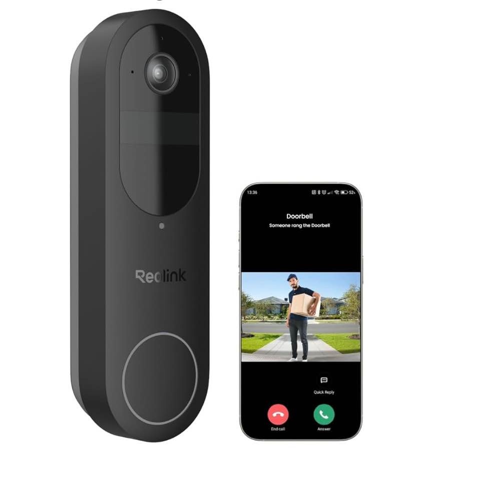 REOLINK 2K Battery Video Doorbell Camera - Wireless WiFi - photo 2