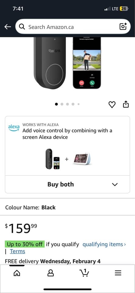 REOLINK 2K Battery Video Doorbell Camera - Wireless WiFi - photo 5