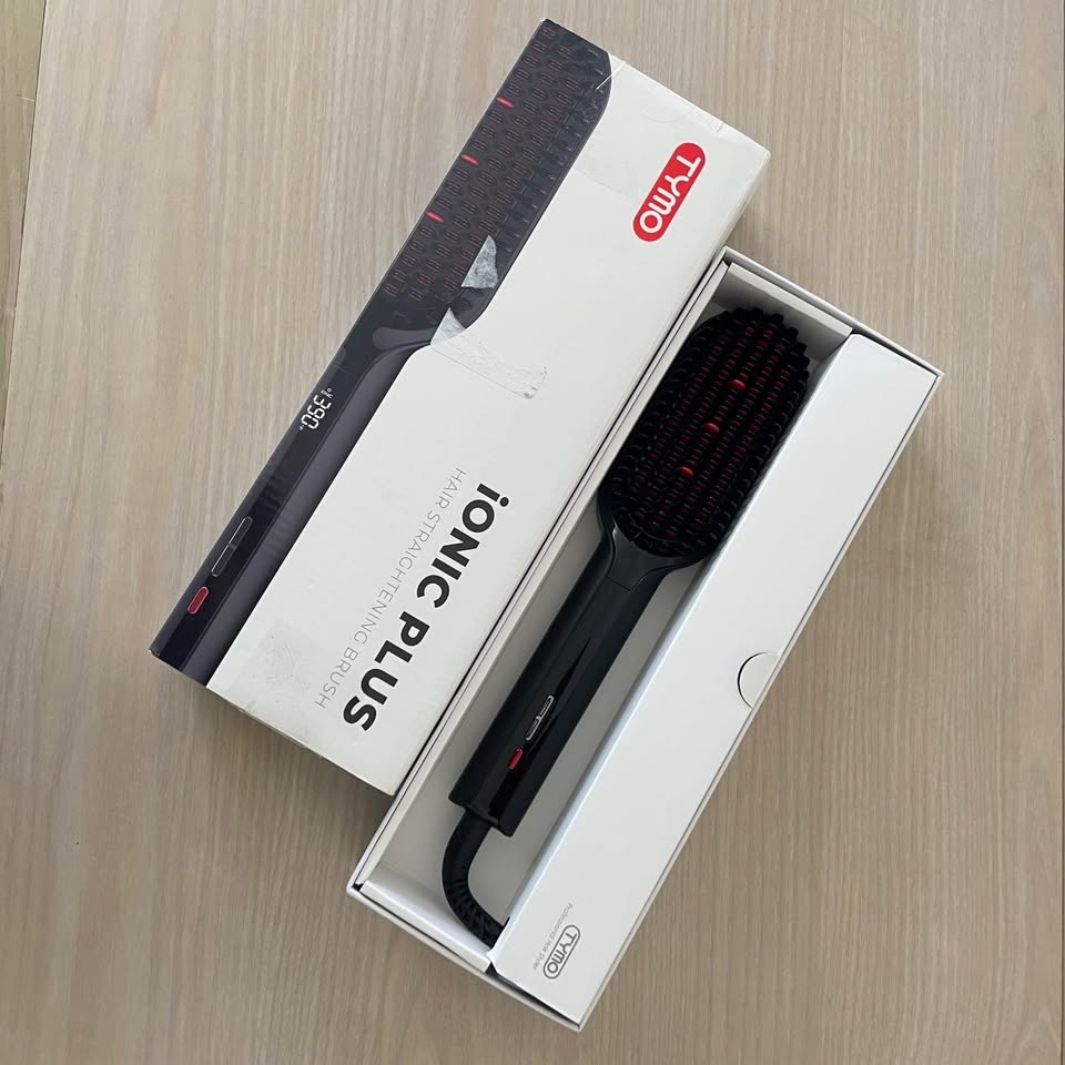 Hair Straightening Brush – Fast Heat – Smooth & Frizz Free – Ope - photo 3