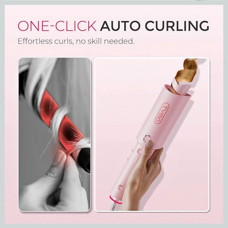 Tymo CURLPRO Automatic Curling Iron – 1.25 Inch Barrel