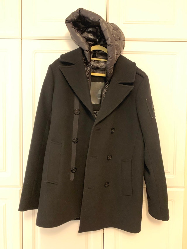 Moose Knuckle Men's Coat Medium Black Brand New