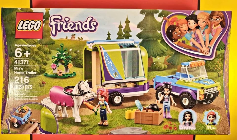 *CLEARANCE* Lego Friends 41371 Mia’s Horse Trailer MSRP $40 Reti