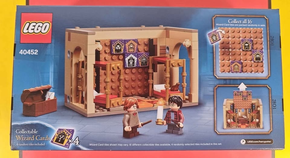 Lego Harry Potter 40452 Hogwarts Gryffindor Dorms Retired 2021 B - photo 2