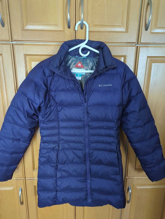 Columbia Women's Hellfire Mid Down Jacket Purple Small
