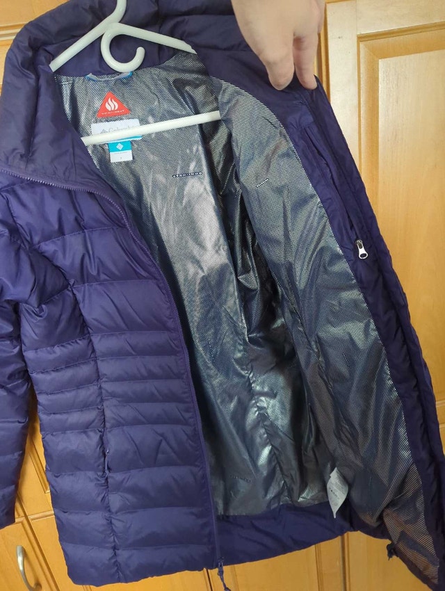Columbia Women's Hellfire Mid Down Jacket Purple Small - photo 4