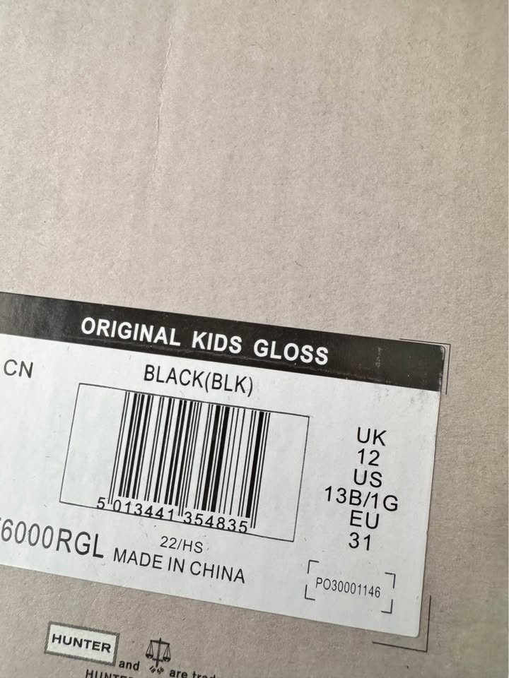 Hunter girls rain boots size 13(19cm) - photo 4