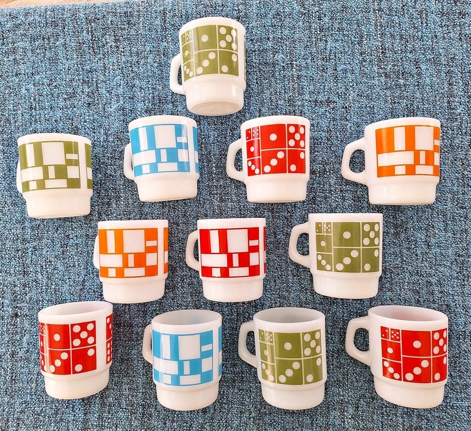 Vintage Anchor Hocking Mugs