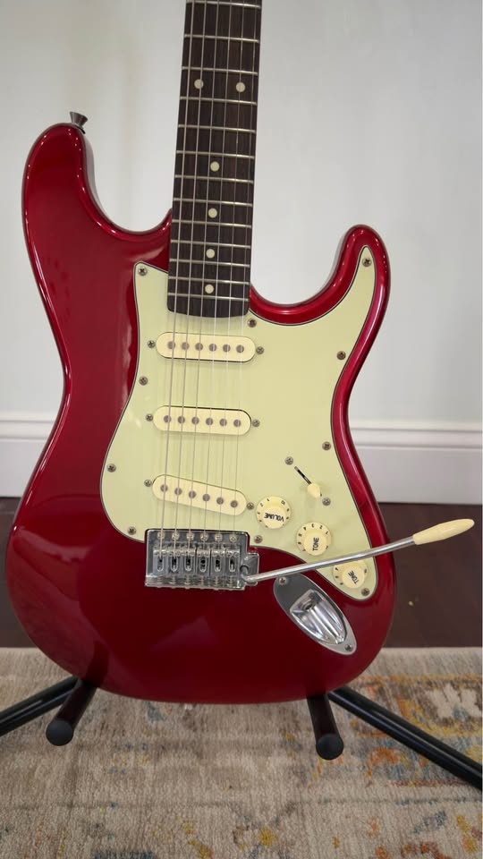 Jay Turser JT-30-MRD 3/4 Electric Guitar - Metallic Red - photo 3