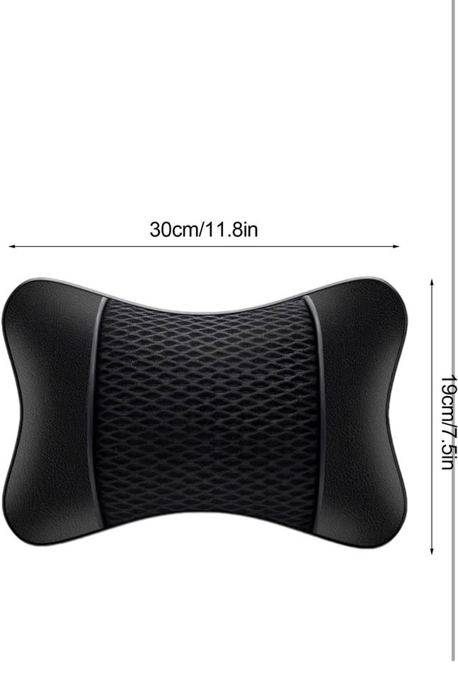 Car Neck Pillow - Breathable Car Seat Headrest Cushion - photo 2