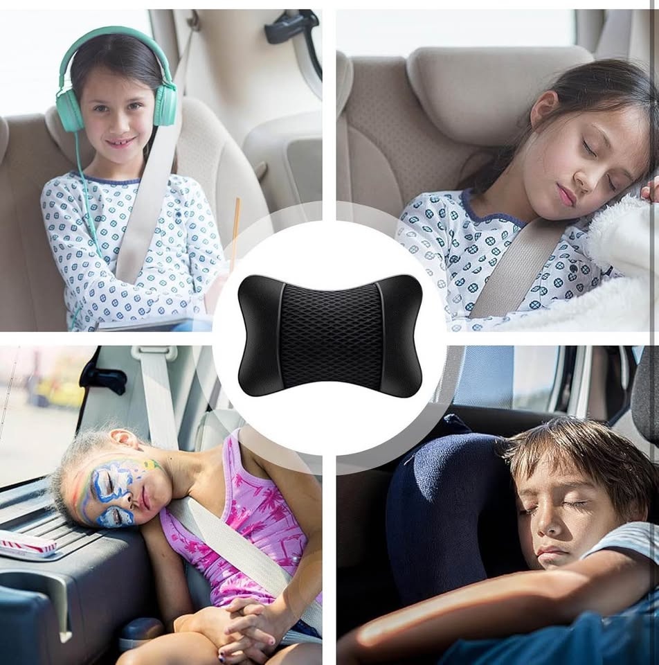 Car Neck Pillow - Breathable Car Seat Headrest Cushion - photo 5