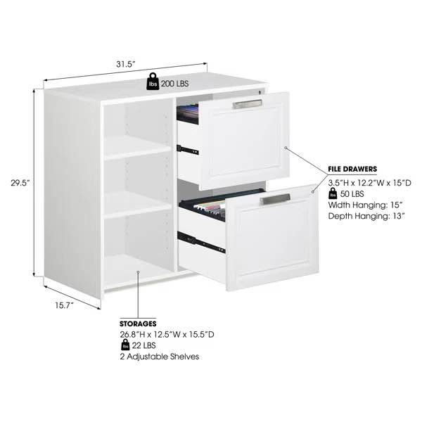 URGENT - 2 Drawer File Cabinet - photo 4
