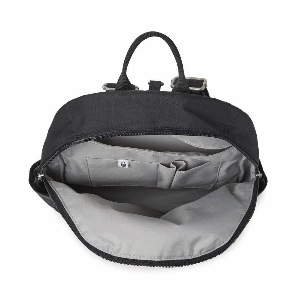 Brand new Black Anti-theft Vacation Travel and School Backpack w - photo 2