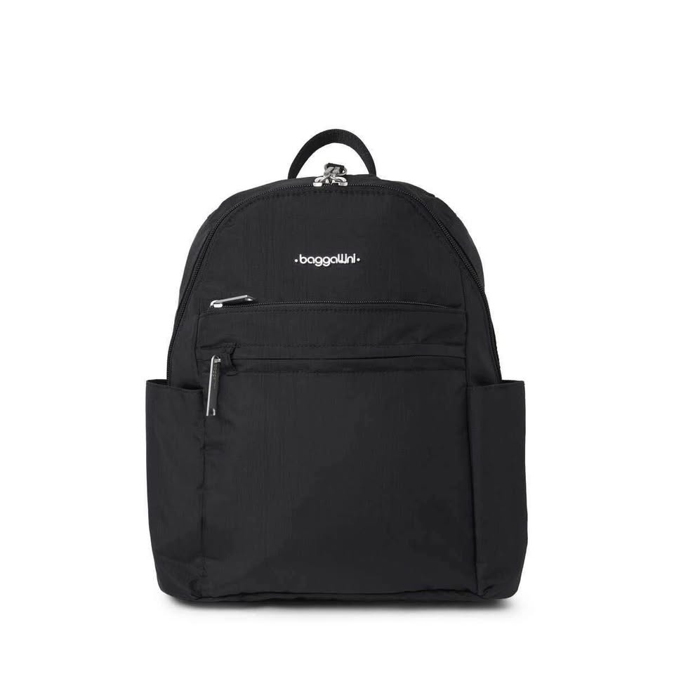 Brand new Black Anti-theft Vacation Travel and School Backpack w - photo 5