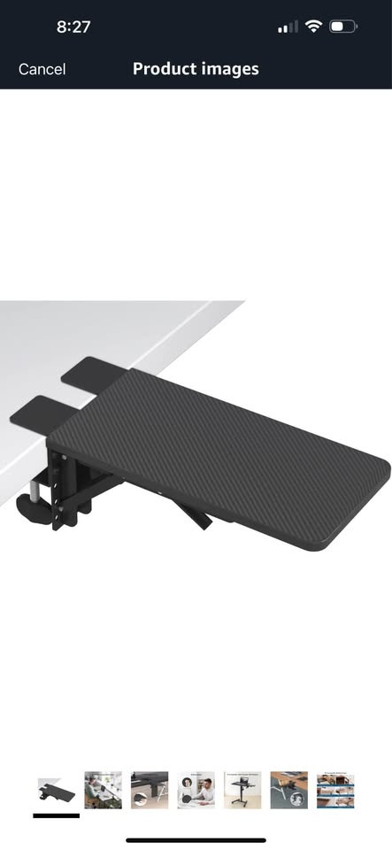 BONTEC Ergonomics Desk Extender Tray 300x150mm - photo 3