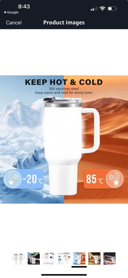 40oz Tumbler with Handle - photo 5
