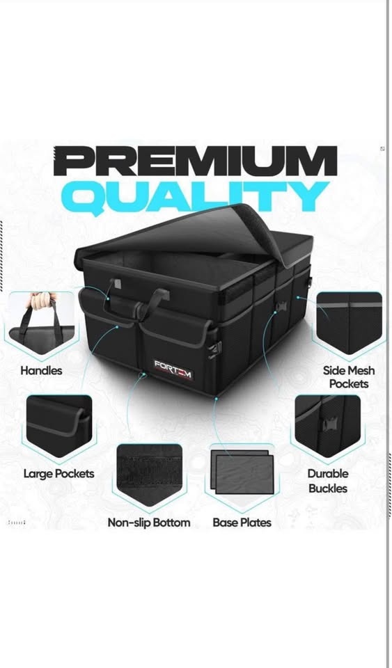Brand new Collapsible Car Trunk Organizer - photo 2